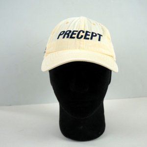 Precept Hat Adult OSFA Yellow Tour Premium Golf Baseball Cap Adjustable Strap